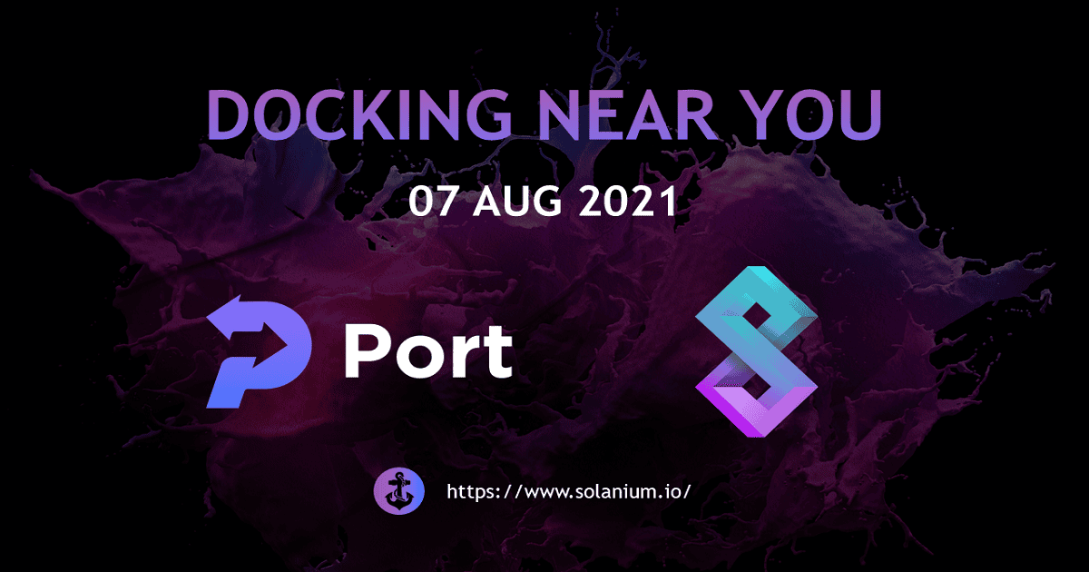 Port Finance จะเป็นโครงการแรกที่เปิดตัว IDO บน Solanium!