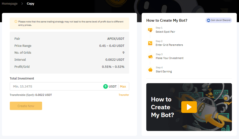 ใช้บอทเทรดสปอตง่าย ๆ ไม่มีค่าธรรมเนียม ด้วย Grid Bot จาก Bybit