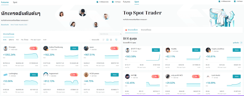 [รีวิว] One-click Copy trading บน Bitget ที่ช่วยให้การลงทุนตามเทรดเดอร์ชื่อดังเป็นเรื่องง่าย