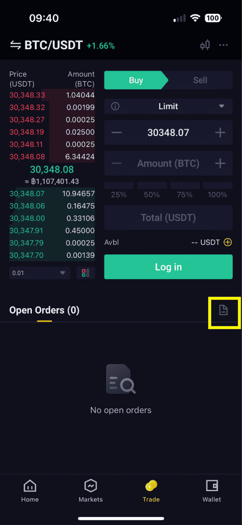 ทำความรู้จัก Market Order และ Limit Order บน Binance TH by Gulf Binance