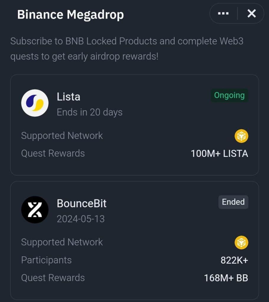 วิธีใช้งาน Binance MegaDrop เข้าใจง่ายใน 5 นาที