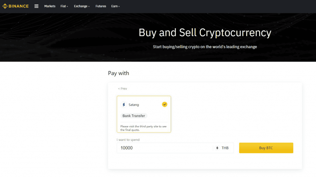 [รีวิว] SatangPro ตลาดซื้อขาย Cryptocurrency ที่ Partner กับ Binance เว็บเทรดอันดับ 1 ของโลก