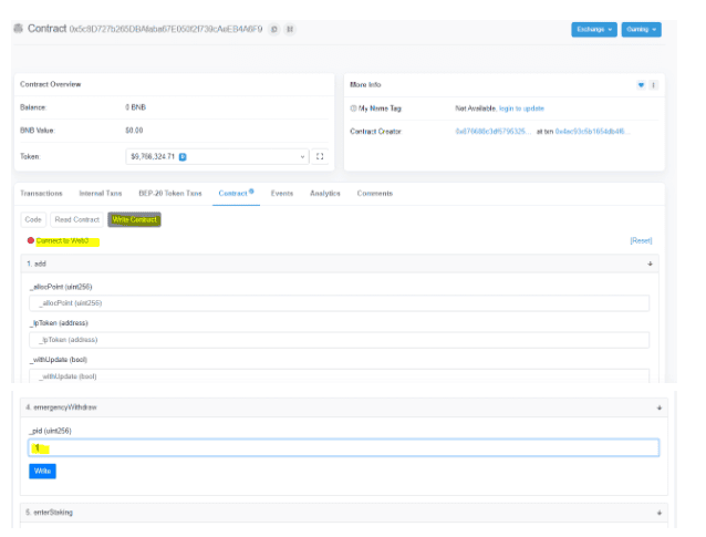 DeFi WTF!! Guide Book เส้นทางสู่การเป็นชาวนาดิจิทัล ตอนที่ 4 การตรวจสอบความน่าเชื่อถือของ Platform และการถอนเงินผ่าน Smart Contract