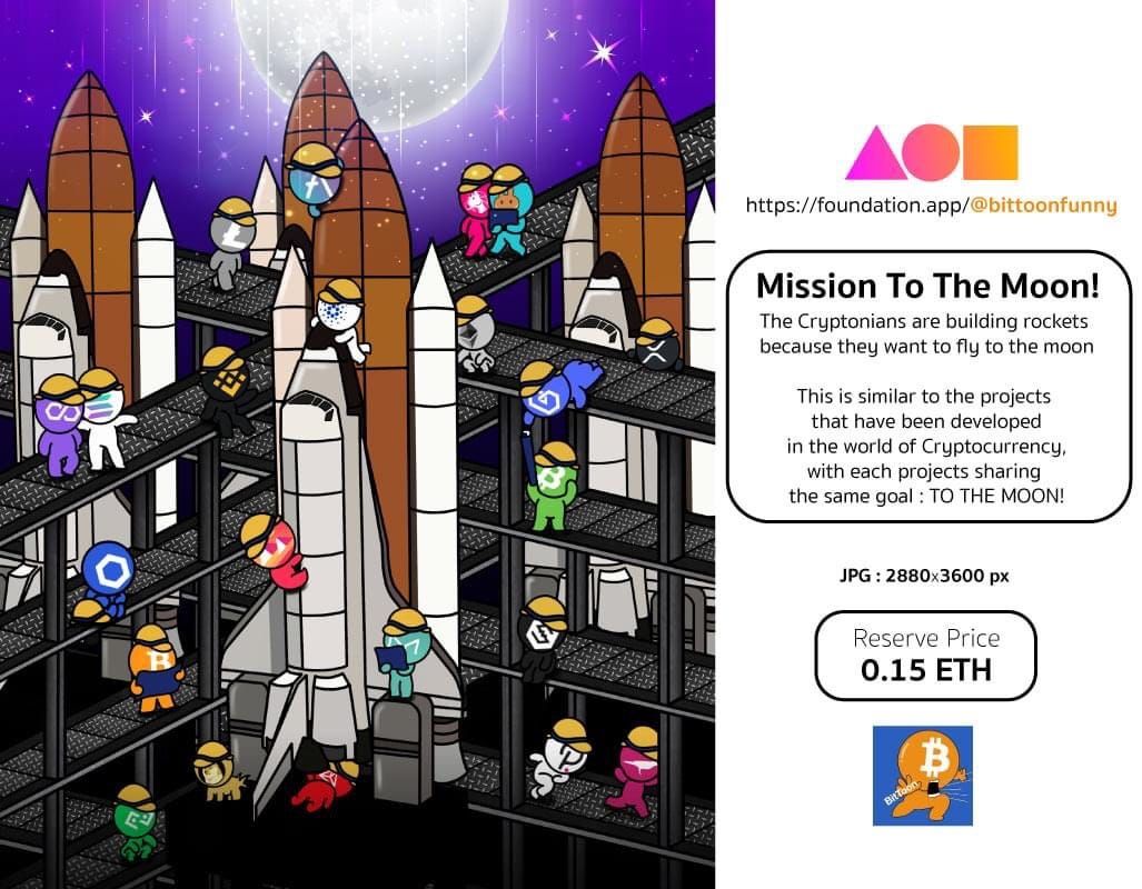 BitToon เพจการ์ตูนสุดกวนขวัญใจชาวคริปโต เปิดประมูล NFT ชิ้นแรกของตัวเอง