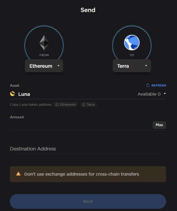 คู่มือสำหรับการเริ่มต้นใช้งาน Terra Blockchain