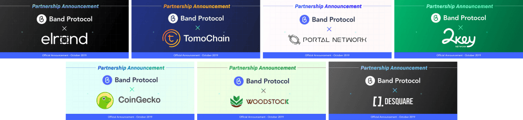 สรุปข่าว Band Protocol ในรอบเดือนตุลาคม : Mainnet, Financial Dataset, พาร์ทเนอร์ , Devcon