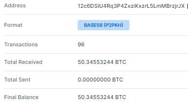ที่อยู่ BTC 