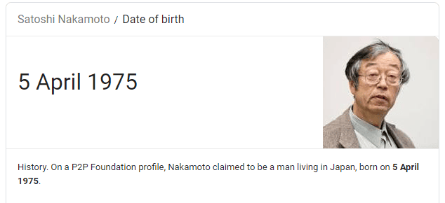 Happy Birthday!!! : สุขสันต์วันเกิด นาย "Dorian Nakamoto" ชายที่คนทั่วโลกต่างคิดว่าเค้าคือคนสร้าง Bitcoin