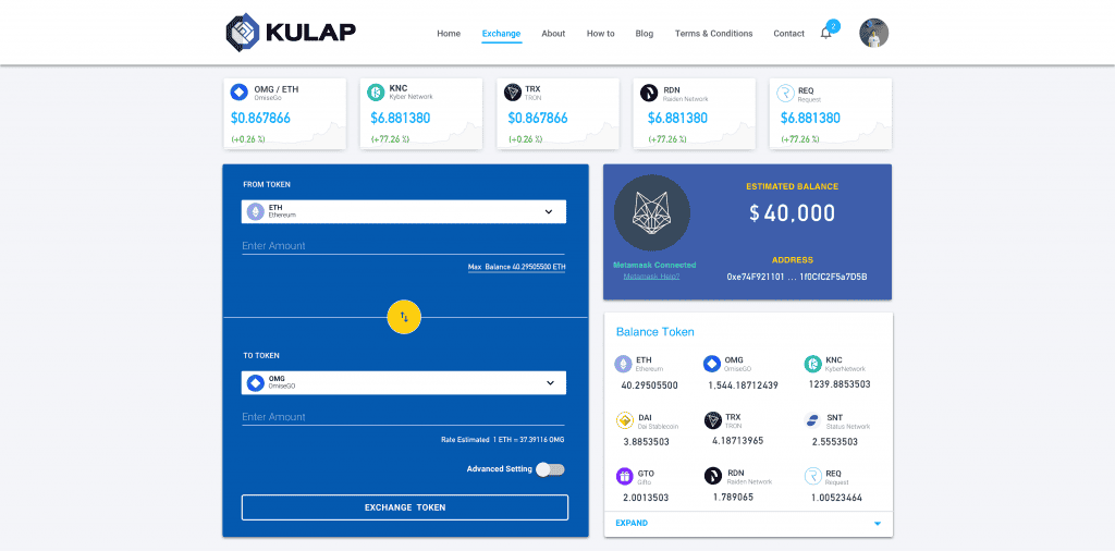 KULAP เว็บเทรดแบบ Decentralized แห่งแรกของโลกที่ได้ใบอนุญาตจาก ก.ล.ต. ในการประกอบธุรกิจสินทรัพย์ดิจิทัล