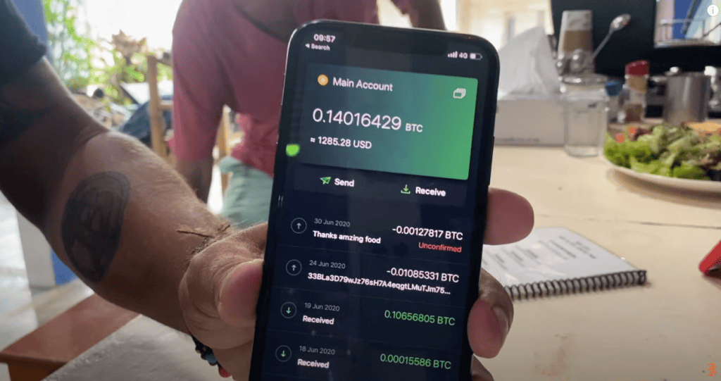 "Didi taihuttu" ชายที่ขายทุกสิ่งอย่างเพื่อซื้อ Bitcoin ได้ทดลองซื้ออาหารด้วย BTC ในประเทศไทย