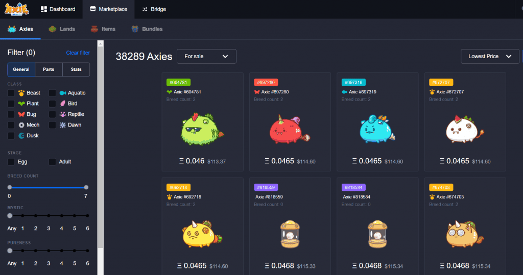 Axie Infinity กำลังเป็นที่รู้จักอย่างรวดเร็วในฐานะเกม NFT ที่เล่นเพื่อหารายได้ในหมู่นักเล่นเกม