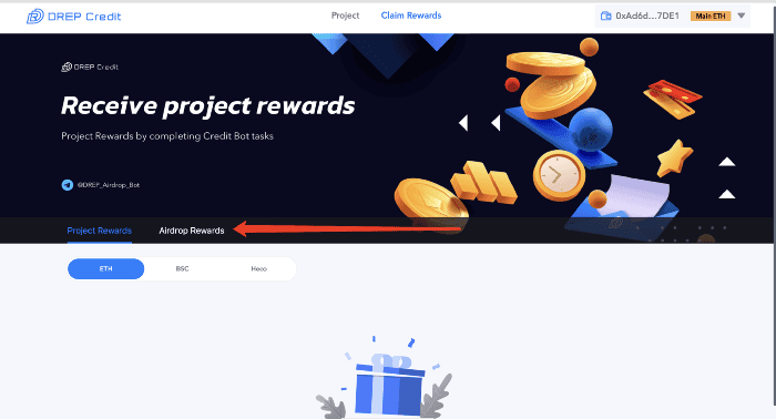 คำแนะนำการเคลม DUET Airdrop สำหรับผู้ชนะใน CoinMarketCap Airdrop