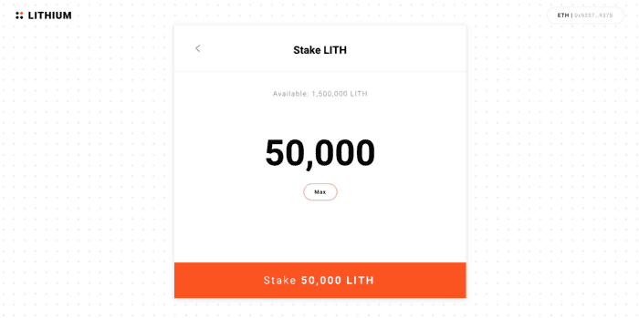Lithium Finance เปิดตัวโปรแกรม Staking Reward ในวันที่ 5 สิงหาคม