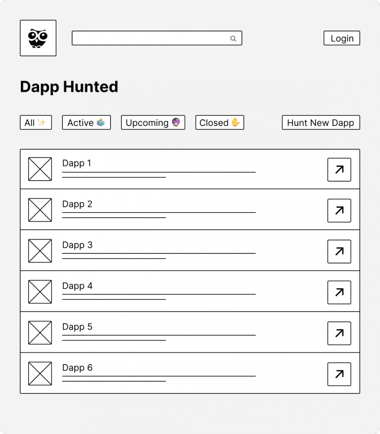 แนะนำ The Dapp List Explore V2
