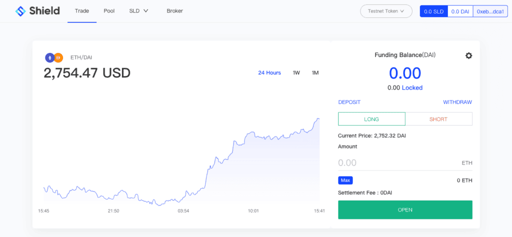 Shield : On-chain Perpetual Options ตัวแรก