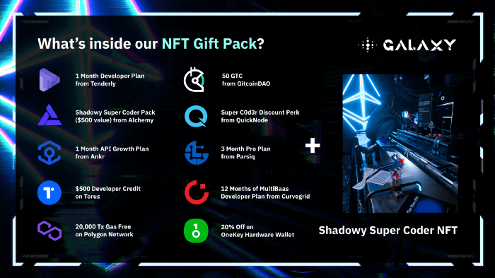Project Galaxy ประกาศ NFT Pack “Shadowy Super Coder” พร้อม Perks มูลค่า 300 ล้านดอลลาร์