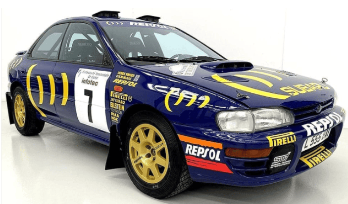 รถ Subaru WRX จากแชมป์แรลลี่ Colin McRae ขายได้ในราคา 8.02 BTC