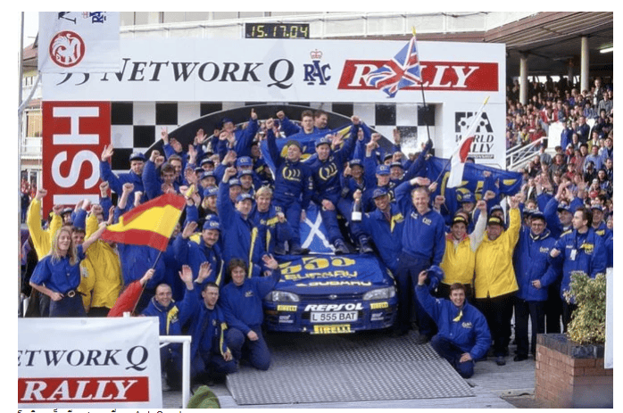รถ Subaru WRX จากแชมป์แรลลี่ Colin McRae ขายได้ในราคา 8.02 BTC