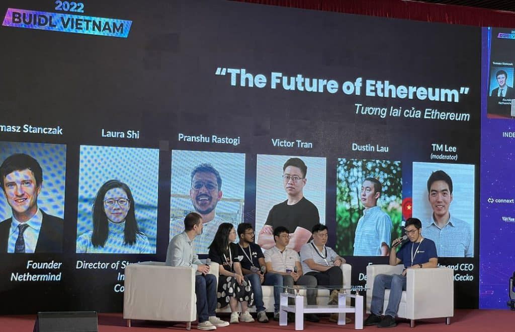 วันที่ 2 ของงาน BUIDL Vietnam 2022 กับการสำรวจ DeFi ในเอเชีย, GameFi , zk-Tech และ สิ่งที่เกิดขึ้นหลัง Merge เช่น MEV