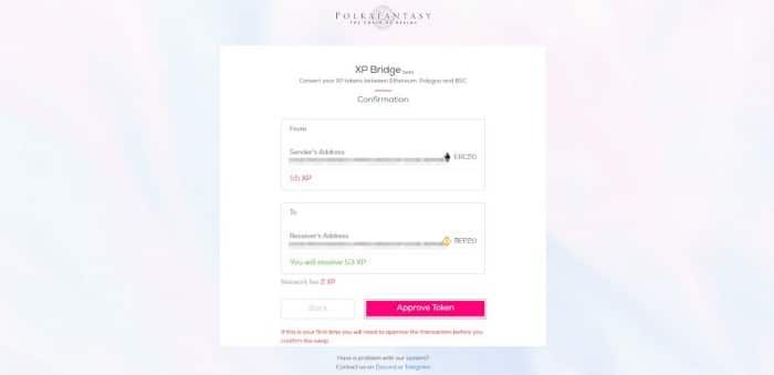 นับเวลาถอยหลังเตรียมเปิดตัว PolkaFantasy XP- ETH-BSC-Polygon Bridge