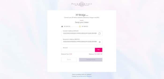 นับเวลาถอยหลังเตรียมเปิดตัว PolkaFantasy XP- ETH-BSC-Polygon Bridge
