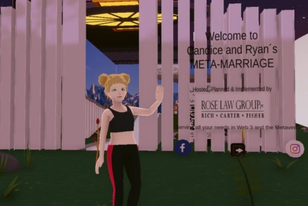 Decentraland เป็นเจ้าภาพจัดงานแต่งงานบน Metaverse ครั้งแรก พร้อมแขกกว่า 2,000 คน