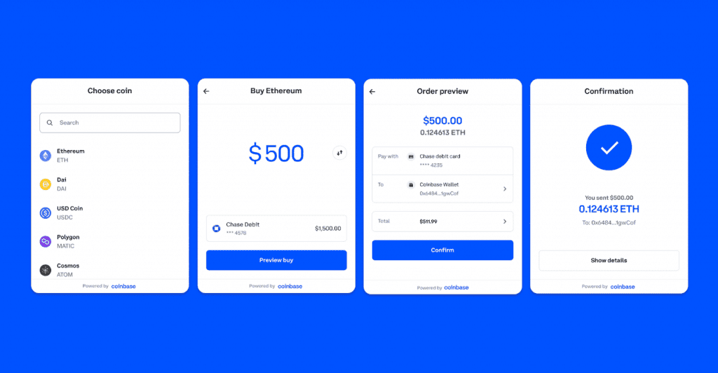 Coinbase เปิดตัว "Coinbase Pay" ให้ผู้ใช้เติมเงินในกระเป๋าเงินได้จากส่วนขยายเบราว์เซอร์ Chrome