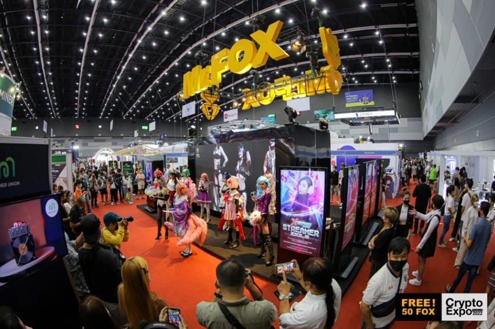 Mr.FOX เปิดตัวสุดยิ่งใหญ่ในงานมหกรรมคริปโตและสินทรัพย์ดิจิทัล Thailand Crypto Expo 2022 ครั้งแรกในเมืองไทย