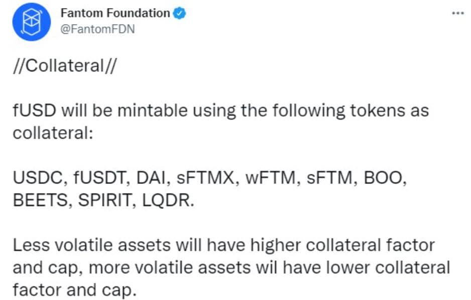 การเปิดตัว fUSD stablecoin และข่าวลือเรื่องการกลับมาของ Andre Cronje ทำให้ราคา Fantom (FTM) สูงขึ้น
