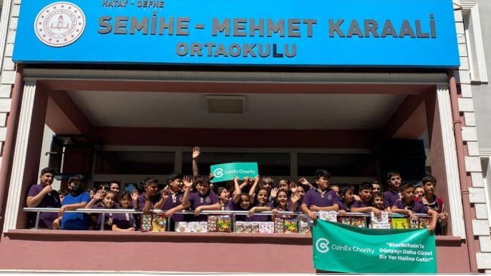 CoinEx Charity Book Donation Worldwide | ของขวัญสุดพิเศษสำหรับวันเด็กสากลพร้อมหนังสือกว่า 10,000 เล่ม