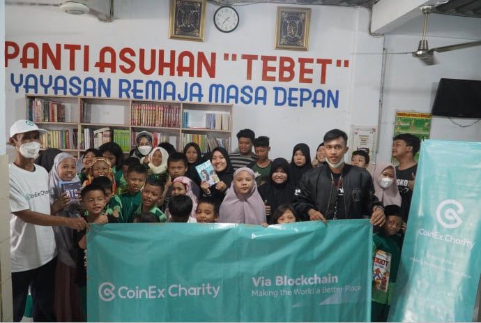 CoinEx Charity Book Donation Worldwide | ของขวัญสุดพิเศษสำหรับวันเด็กสากลพร้อมหนังสือกว่า 10,000 เล่ม