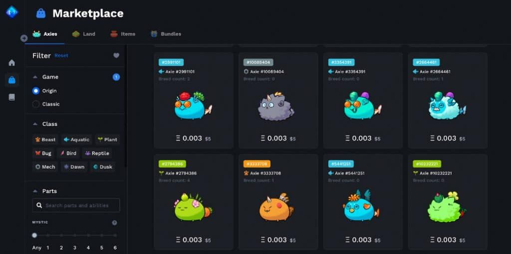 ราคา AXIE ลดต่ำเกินคาด ราคาเหลือแค่ 5 ดอลลาร์ เกิดอะไรขึ้นกับ Axie Infinity กันแน่?