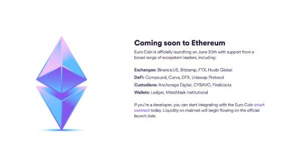Circle เตรียมออกเหรียญ EUROC เหรียญ Stablecoin ใหม่ที่ตรึงค่าด้วยเงินยูโร ดีเดย์ สิ้นเดือนมิถุนายน 65