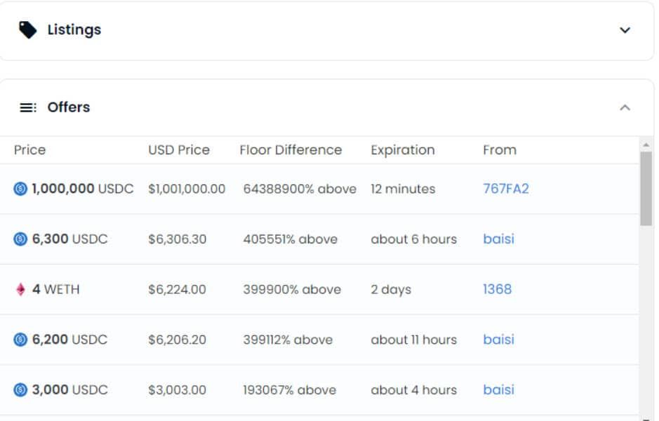 เจ้าของโดเมน ENS "Amazon .eth" ไม่สนใจข้อเสนอซื้อ 1 ล้าน USDC บน Opensea