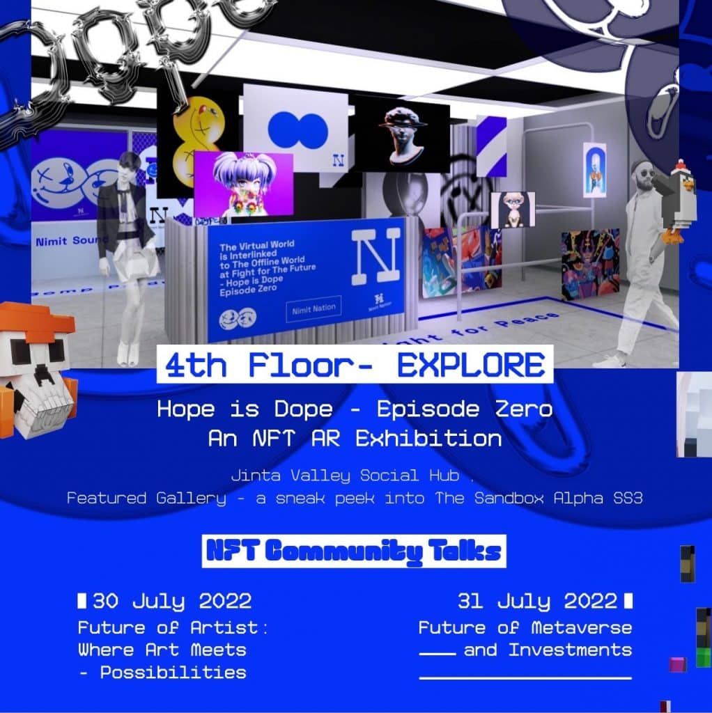 Nimit Nation จับมือ Cryptomind Group จัดนิทรรศการ NFT ณ Siam Discovery เปิดประสบการณ์ Metaverse อย่างครบรส