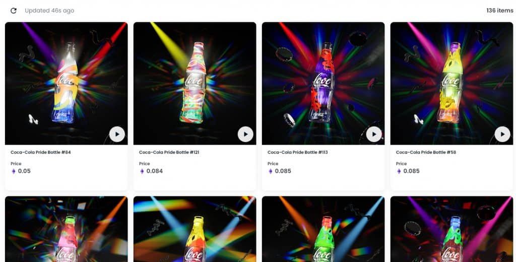 Coca-Cola เปิดตัว Pride Series NFT Collection บน Polygon (MATIC) เพื่อสนับสนุนชุมชน LGBTQIA+