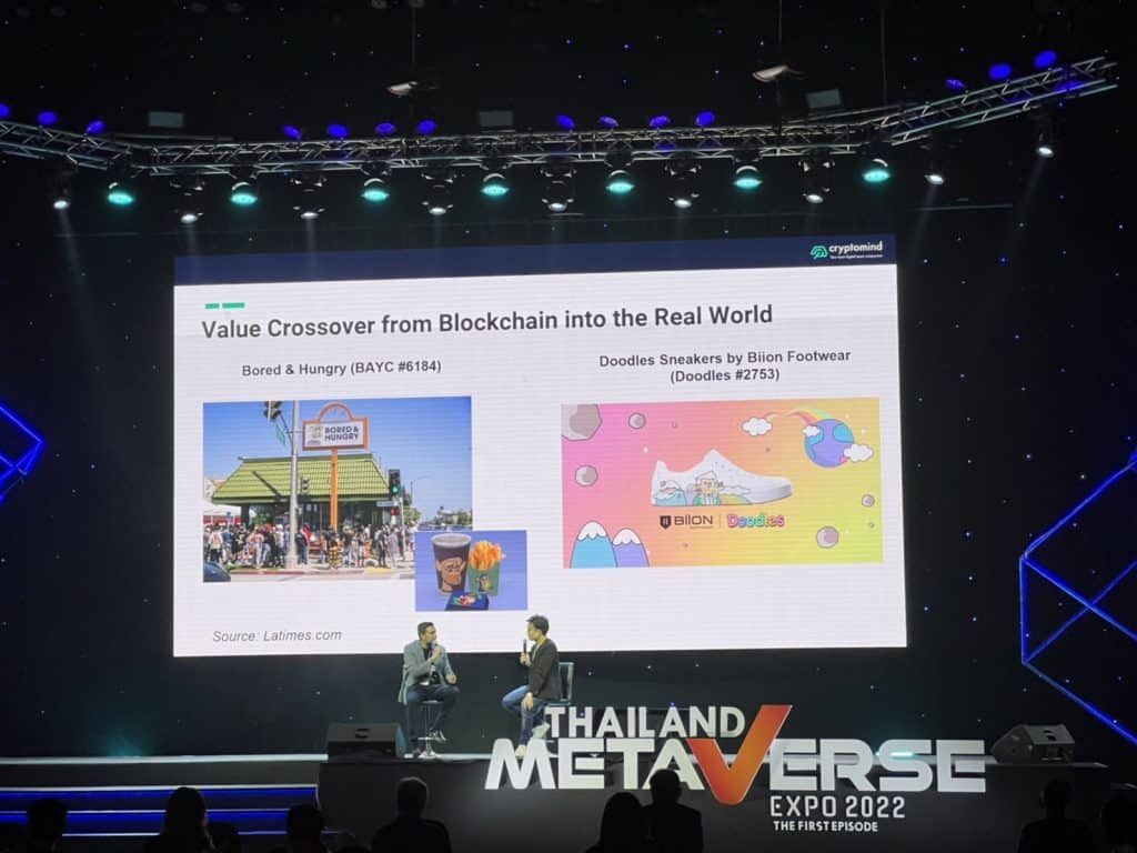 สมาคมเมตาเวิร์สไทย คาดมูลค่าอุตสาหกรรมเมตาเวิร์สไทยแตะ 1,000 ล้านดอลลาร์ ภายใน 4 ปี อาสาตัวกลางเชื่อมโยงผู้ประกอบการไทยสู่ระดับโลก