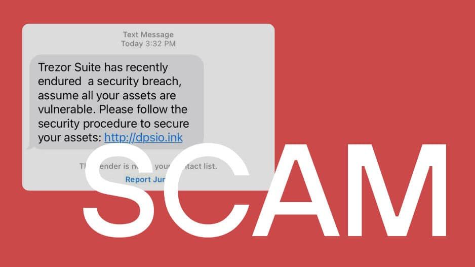 Trezor แจ้งเตือนผู้ใช้ให้ระวังการโจมตีแบบฟิชชิ่งแบบใหม่ที่หวังขโมยคริปโต