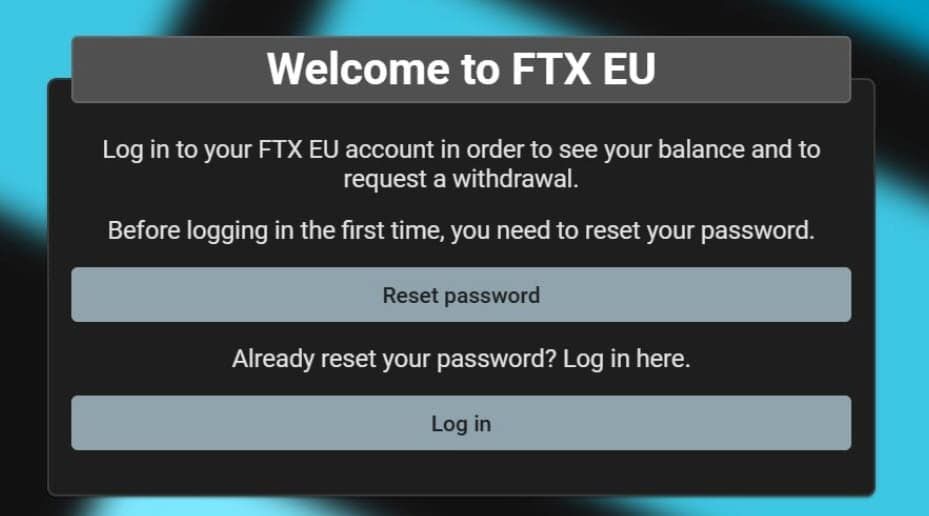 FTX EU เปิดตัวเว็บไซต์ถอนเงิน เพื่อจ่ายคืนผู้ใช้ในยุโรป
