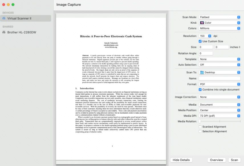 พบไฟล์ PDF ของ "Bitcoin White Paper" ซ่อนอยู่ใน macOS รุ่นใหม่ทุกรุ่น