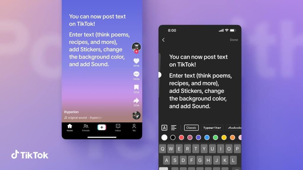 ลองใช้กันยัง? TikTok เปิดตัวฟีเจอร์ใหม่ “Text” หวังแข่งขันกับ Twitter และ Threads