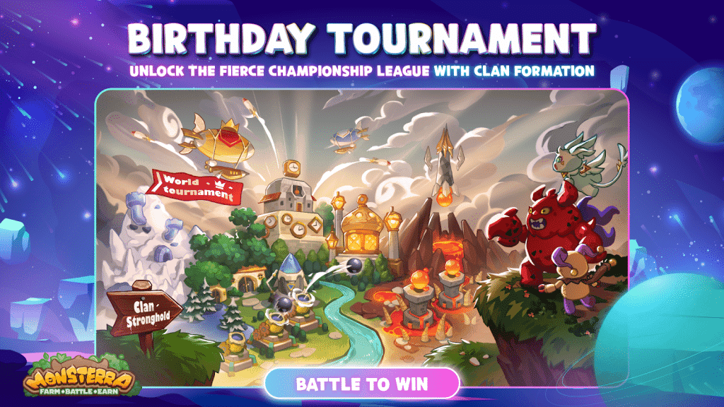 วันครบรอบ 1 ปีเกม Monsterra NFT: ปีแห่งการเติบโตอันยิ่งใหญ่และแผนการในอนาคตที่น่าตื่นเต้น