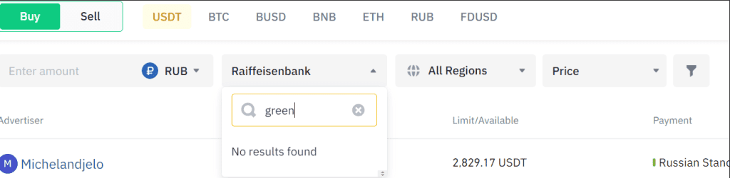Binance P2P ถอดธนาคารรัสเซียที่ถูกคว่ำบาตรออกจาก "รายการการชำระเงิน"