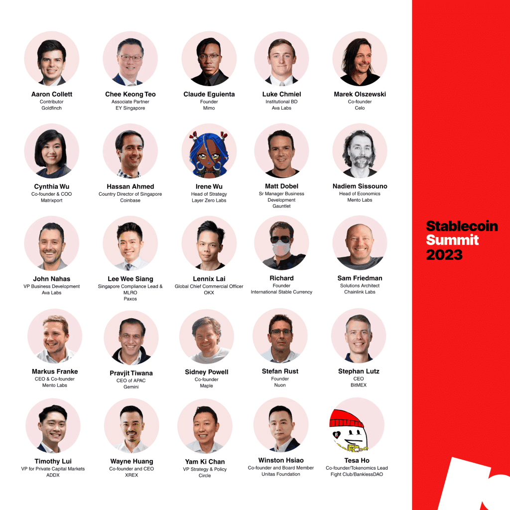 Stablecoin Summit Singapore 2023 การรวมตัวครั้งแรกของผู้เชี่ยวชาญ CBDC และ Stablecoin ระดับโลก