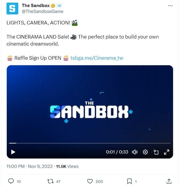 The Sandbox เตรียมเปิดขาย Land ในธีมภาพยนตร์ ทั้ง "The Walking Dead", "Black Mirror" และ "Peaky Blinders"