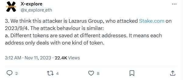 การแฮ็ก Poloniex กว่า 3,600 ล้านบาท อาจเกี่ยวข้องกับ Lazarus ของเกาหลีเหนือ