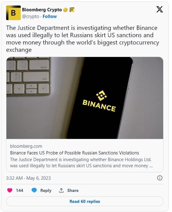 ย้อนดูไทม์ไลน์ เส้นทางการถูกสอบสวนของ Binance จนมาจบที่การจ่ายค่าปรับถึง 4.3 พันล้านดอลลาร์