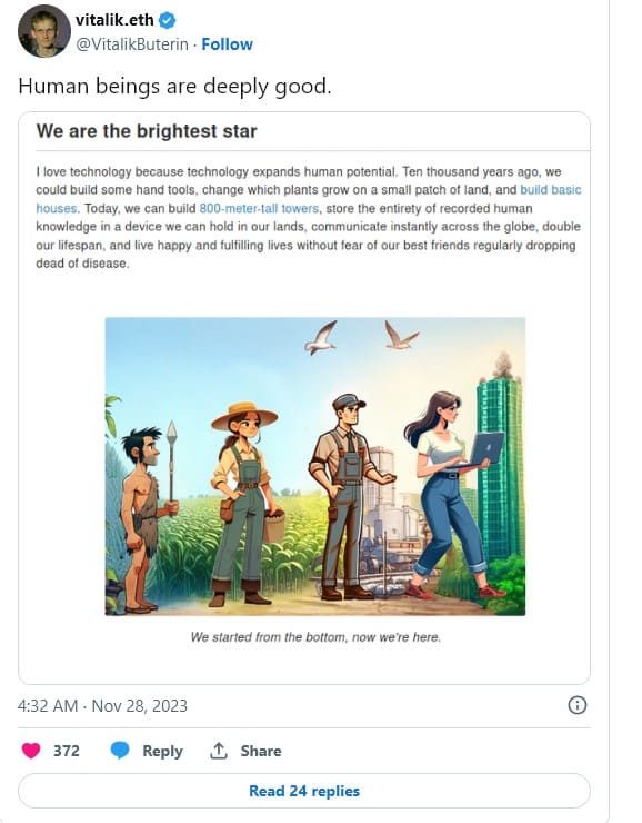 Vitalik Buterin : “แม้แต่ดาวอังคารก็อาจไม่ปลอดภัย” หาก AI ที่ชาญฉลาดหันกลับมาต่อต้านมนุษยชาติ