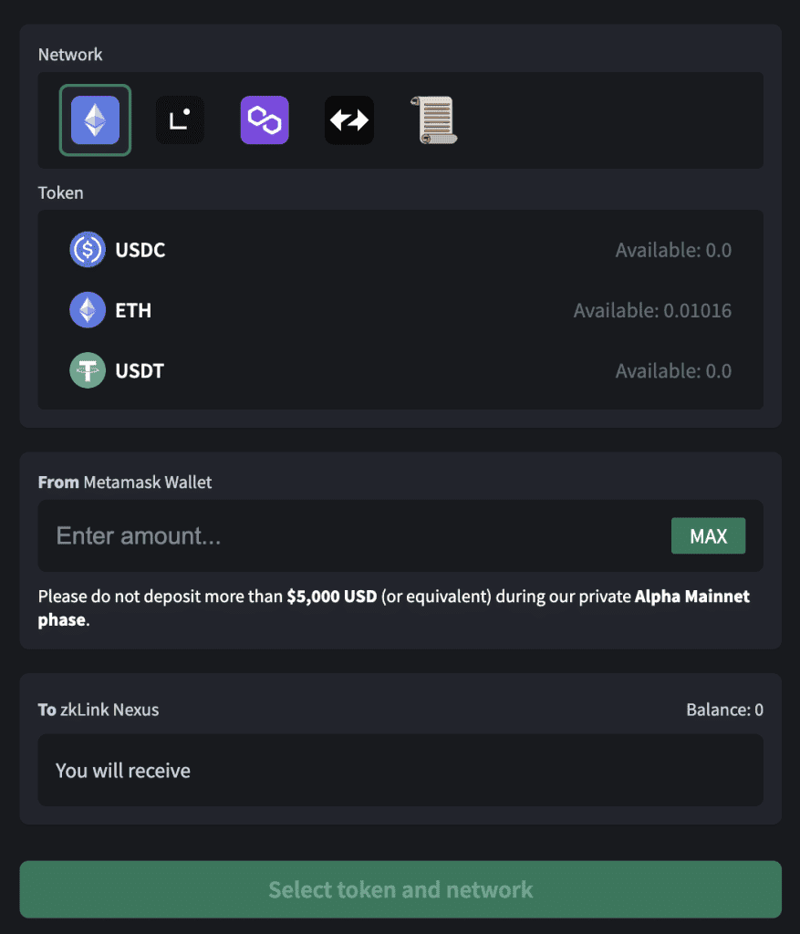 เตรียมตัวให้ดี Alpha Mainnet Playground ล่าสุดของ zkLink พร้อมแล้ว!