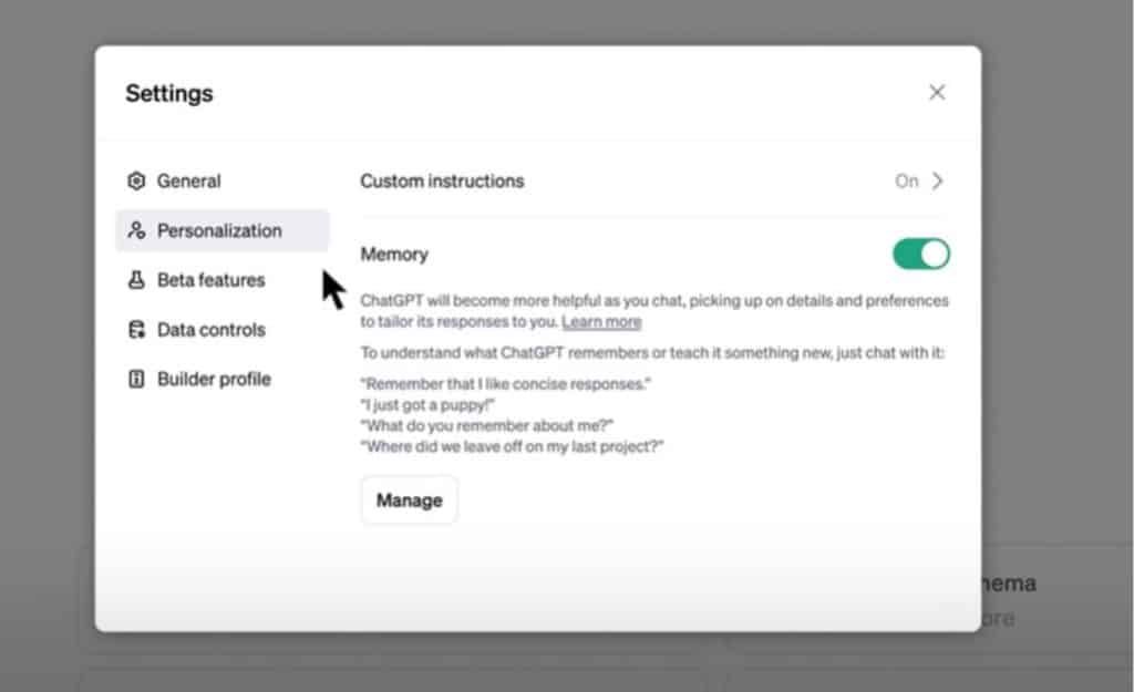 OpenAI เพื่ม "หน่วยความจำ" ให้กับ ChatGPT ช่วยจดจำการสนทนา ไม่ต้องป้อนข้อมูลเดิมซ้ำๆ